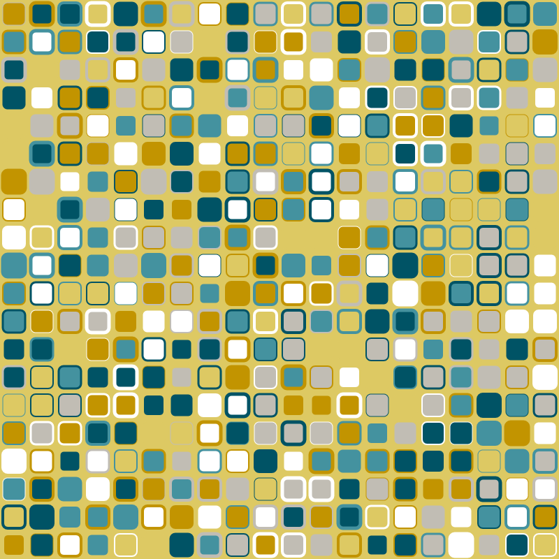 Rounded Squares Grid - p5 Sketch